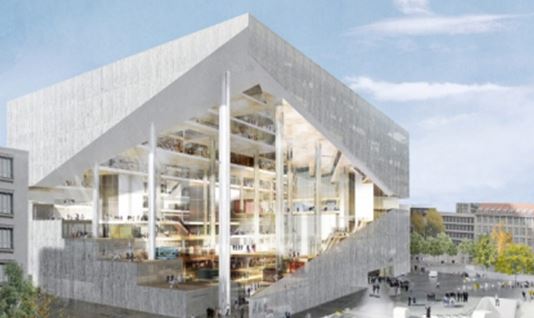 Berlin, Neubau Axel-Springer Campus
